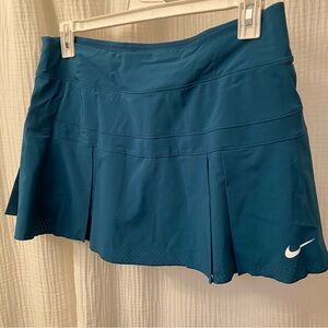 Nike Dri-FIT Dark Teal Tennis Pickleball Skirt Sz L